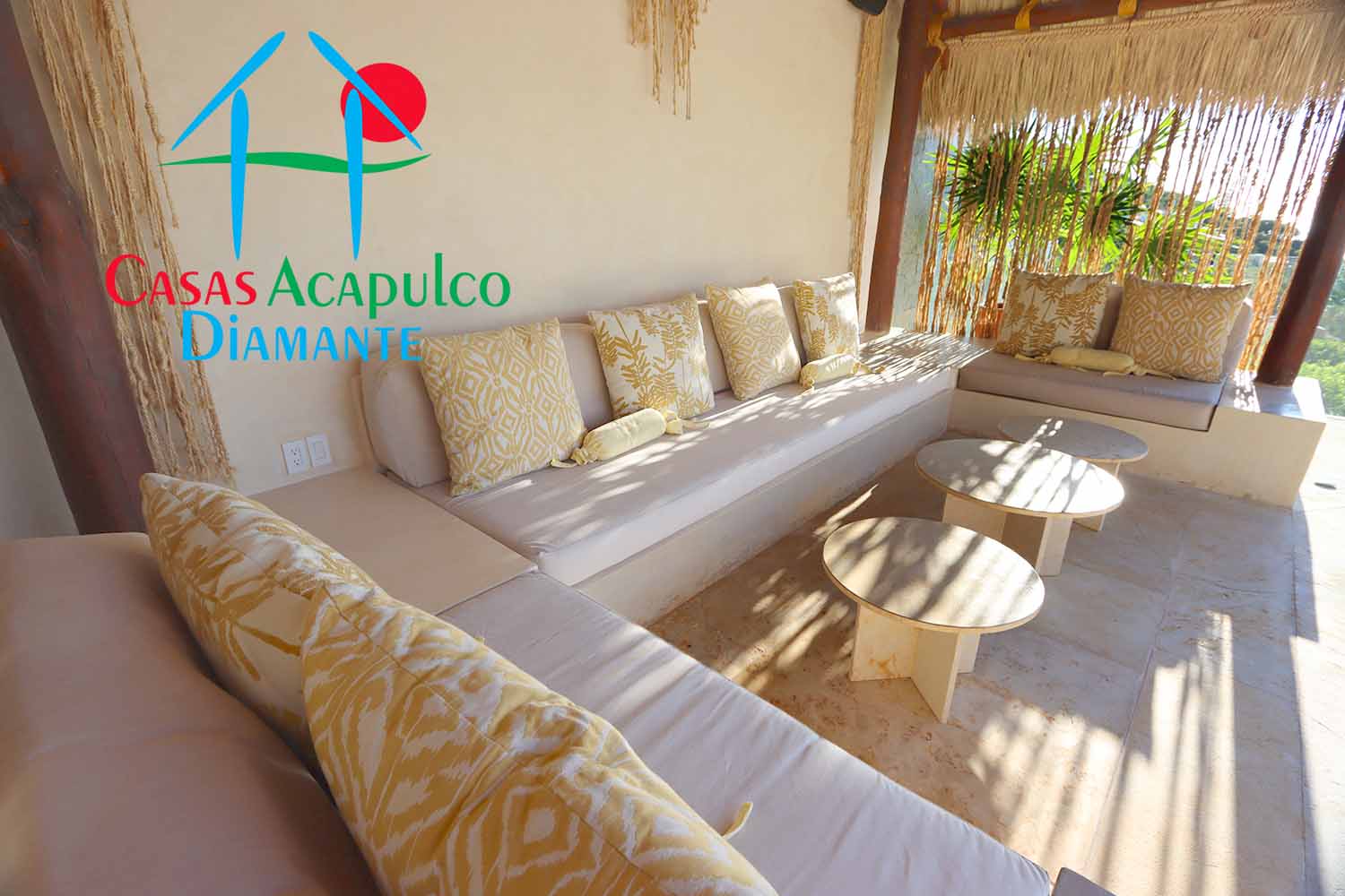 Tres Vistas - Terraza con alberca y palapa 23